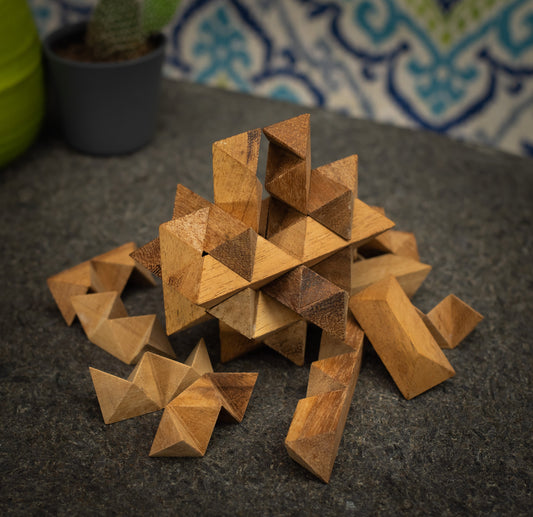 Wooden Star Puzzle