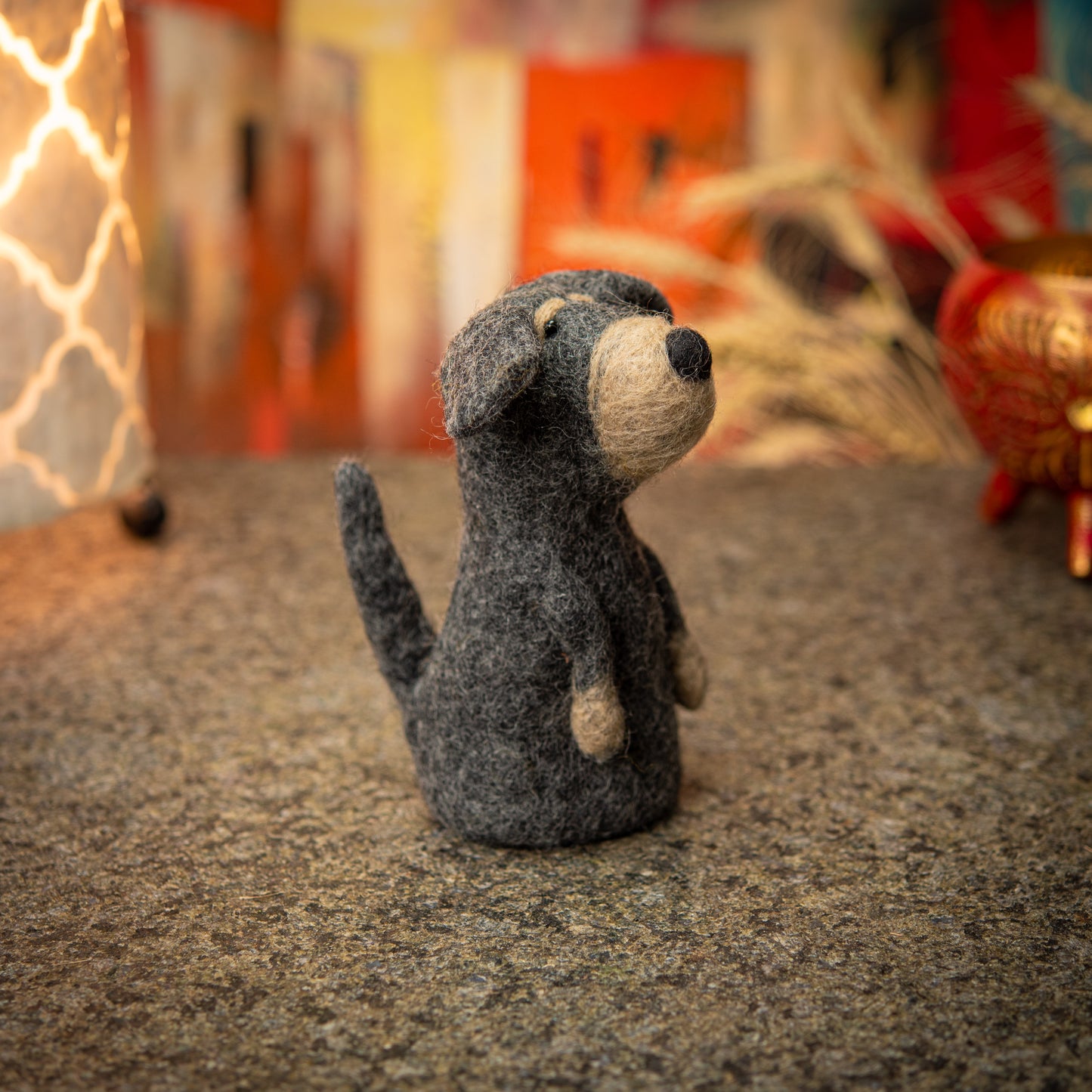 Puppet/ Egg Warmer Dog Handmade Felt