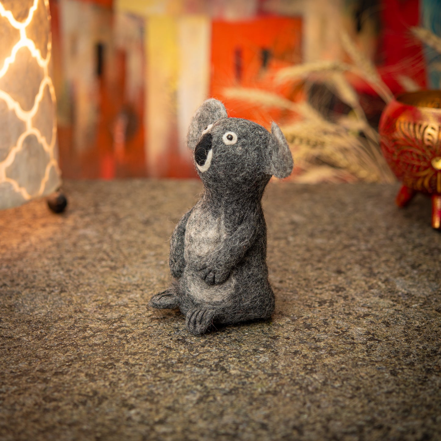 Puppet/ Egg Warmer Koala Handmade Felt