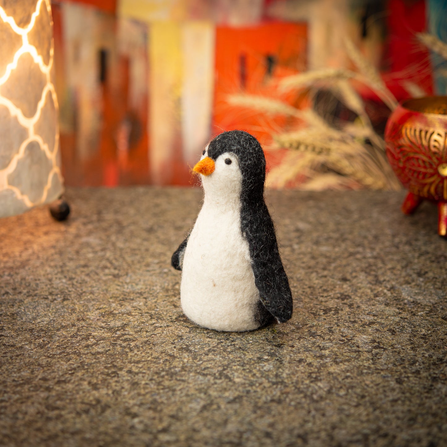 Puppet/ Egg Warmer Penguin Handmade Felt