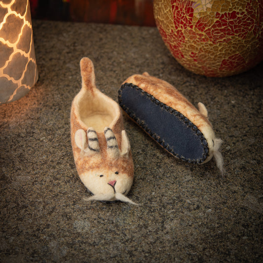 Goat Wool Sheepskin Slippers for Baby & Toddler