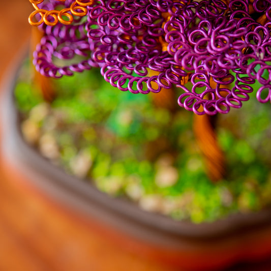 Multi-Coloured Bonsai Forest, 20cm