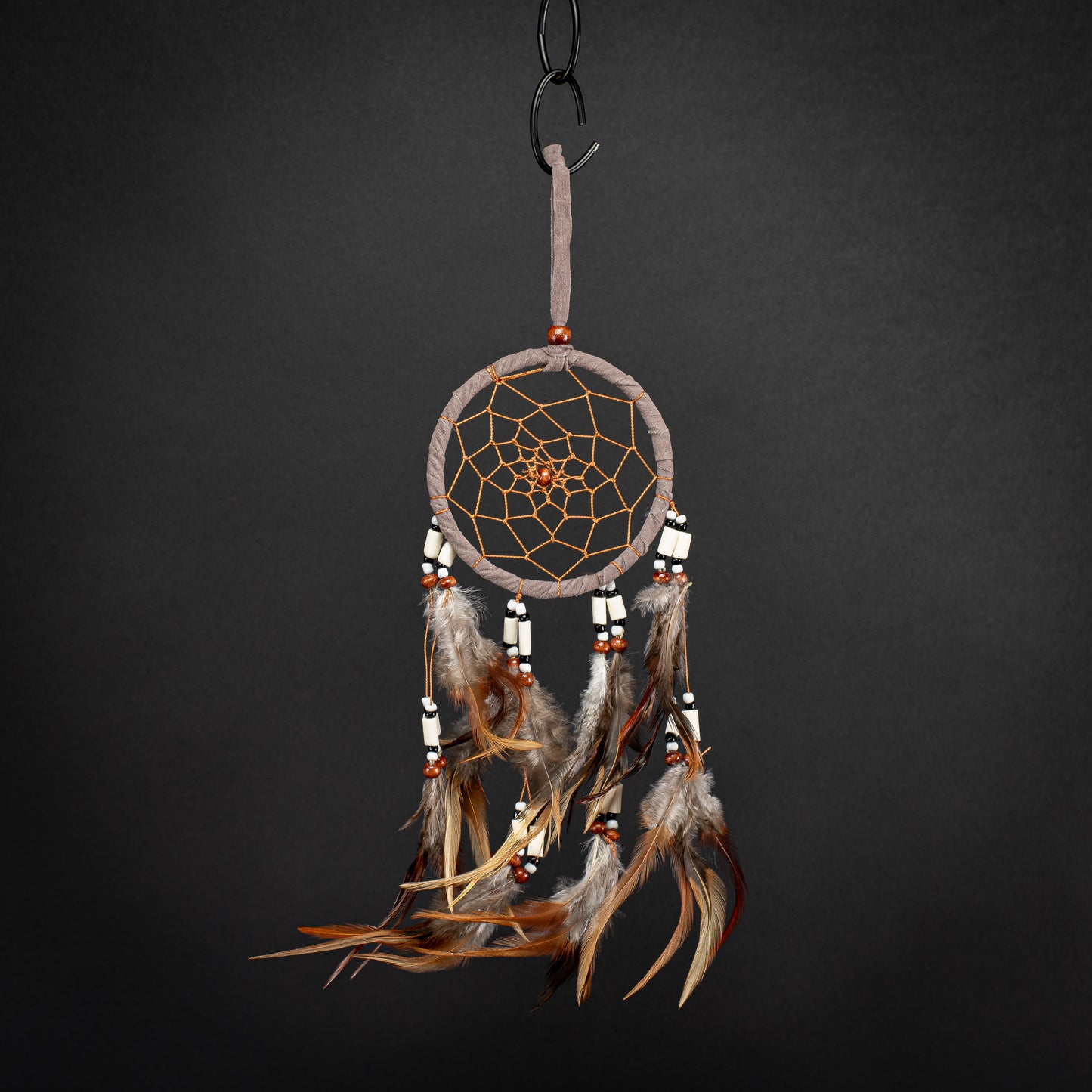 Boho Dreamcatcher & Handmade Feather