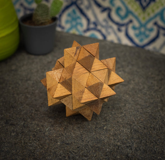 Wooden Star Puzzle