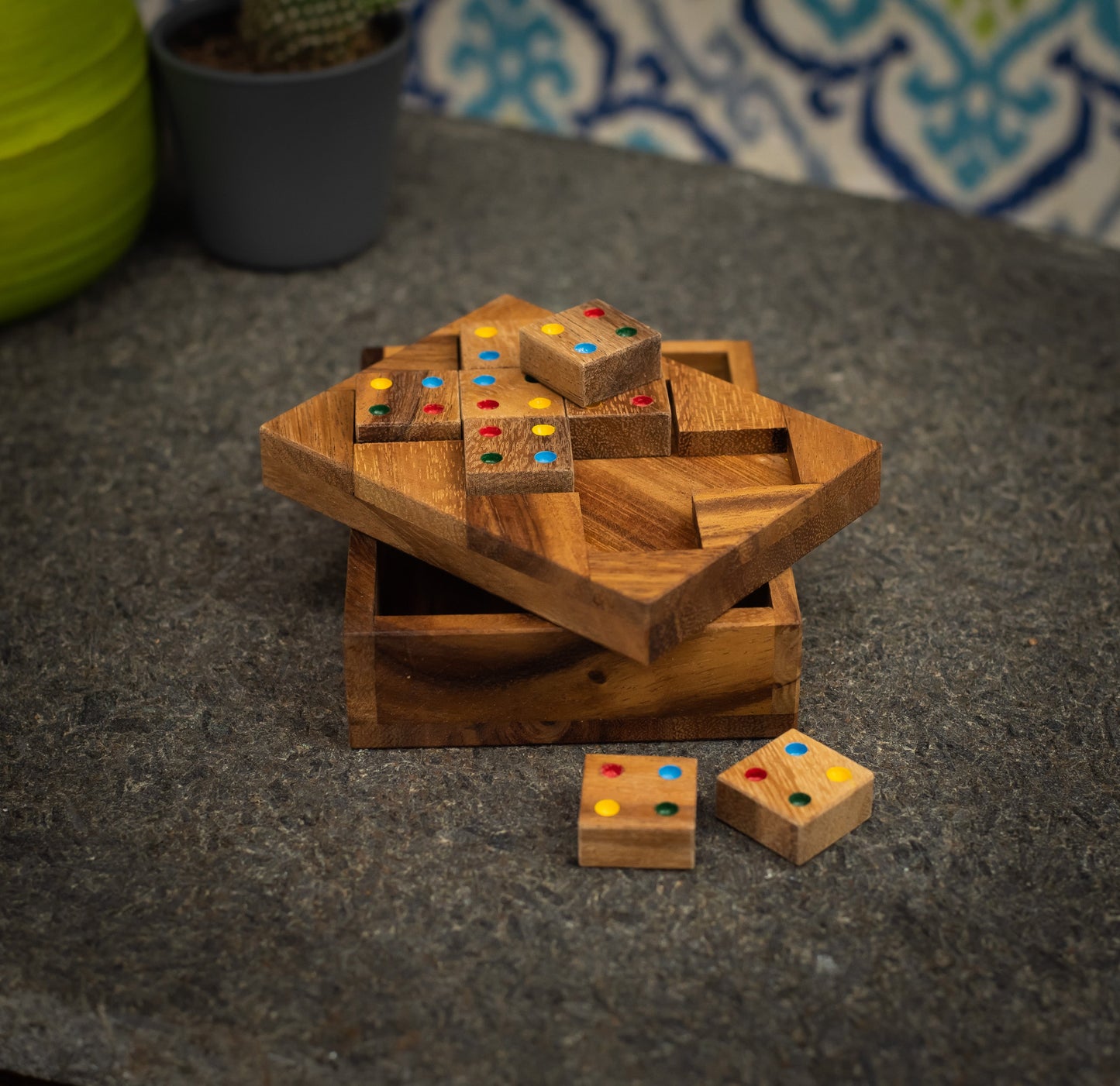 Wooden Color Match Puzzle
