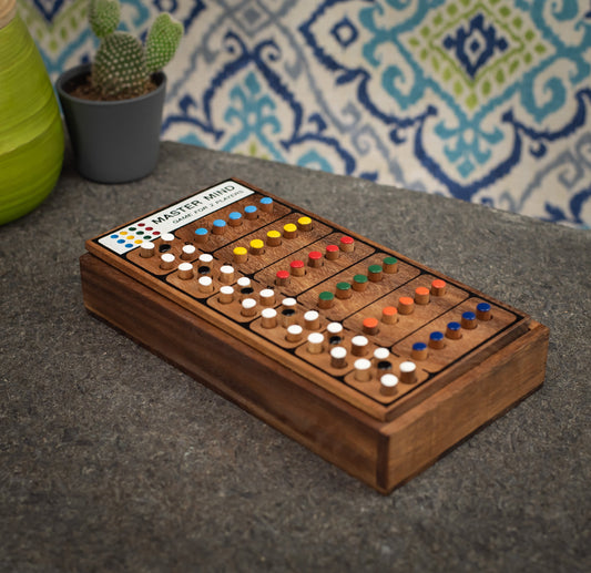 Wooden Mastermind Game