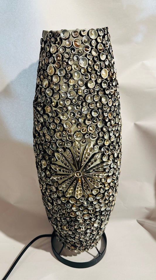 Hand Made Apolo Lamp with Seashells