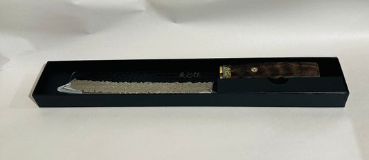 Hand Made 89-Layer Damascus Steel Knife with a Abalone & Ironwood Handle