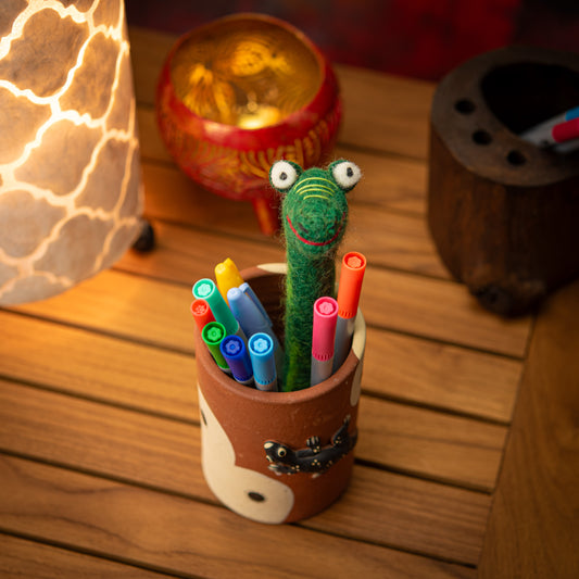 Handmade Memphré Felt Pencil Cover