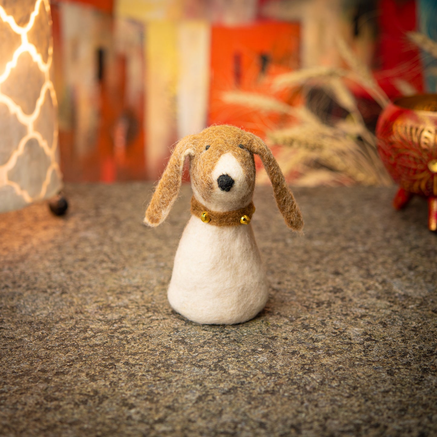 Puppet/ Egg Warmer Dog Handmade Felt