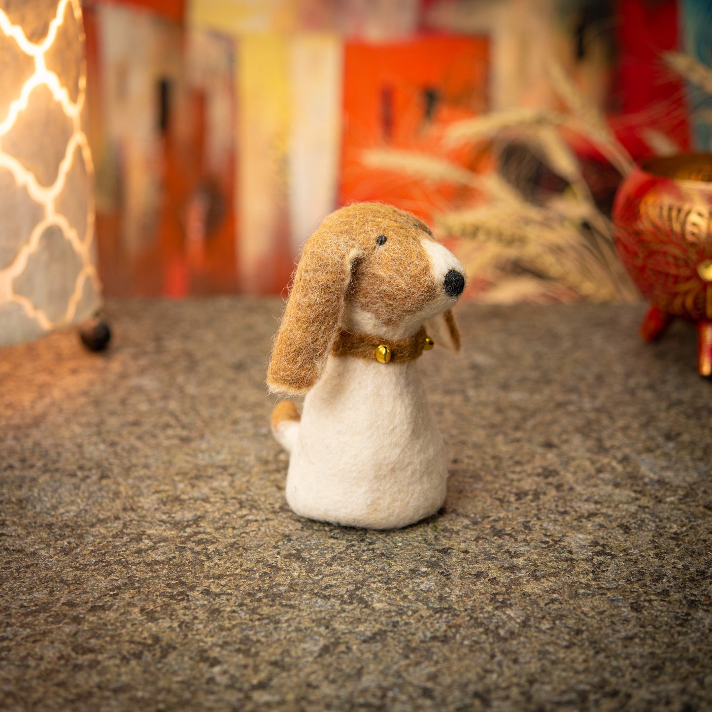 Puppet/ Egg Warmer Dog Handmade Felt