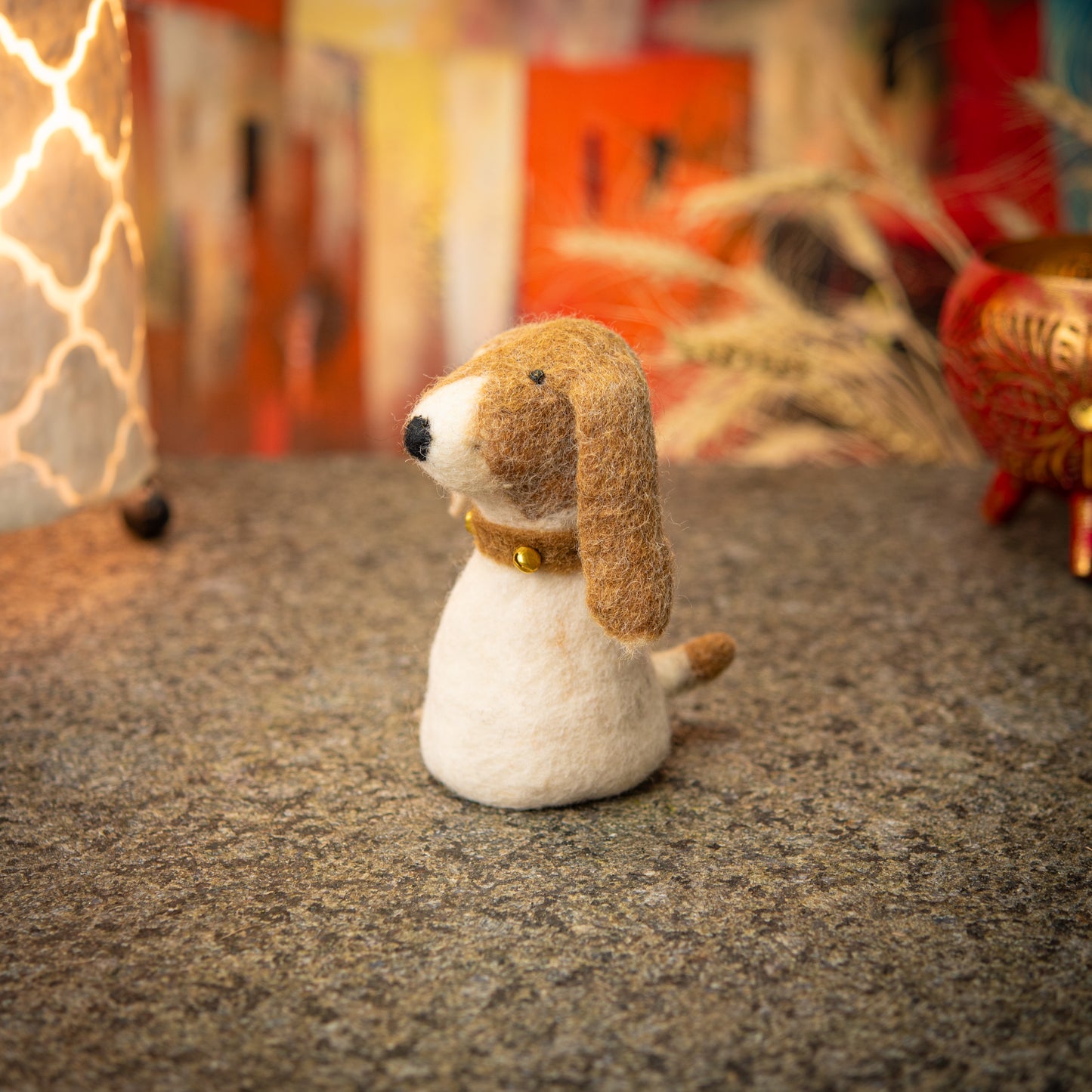 Puppet/ Egg Warmer Dog Handmade Felt