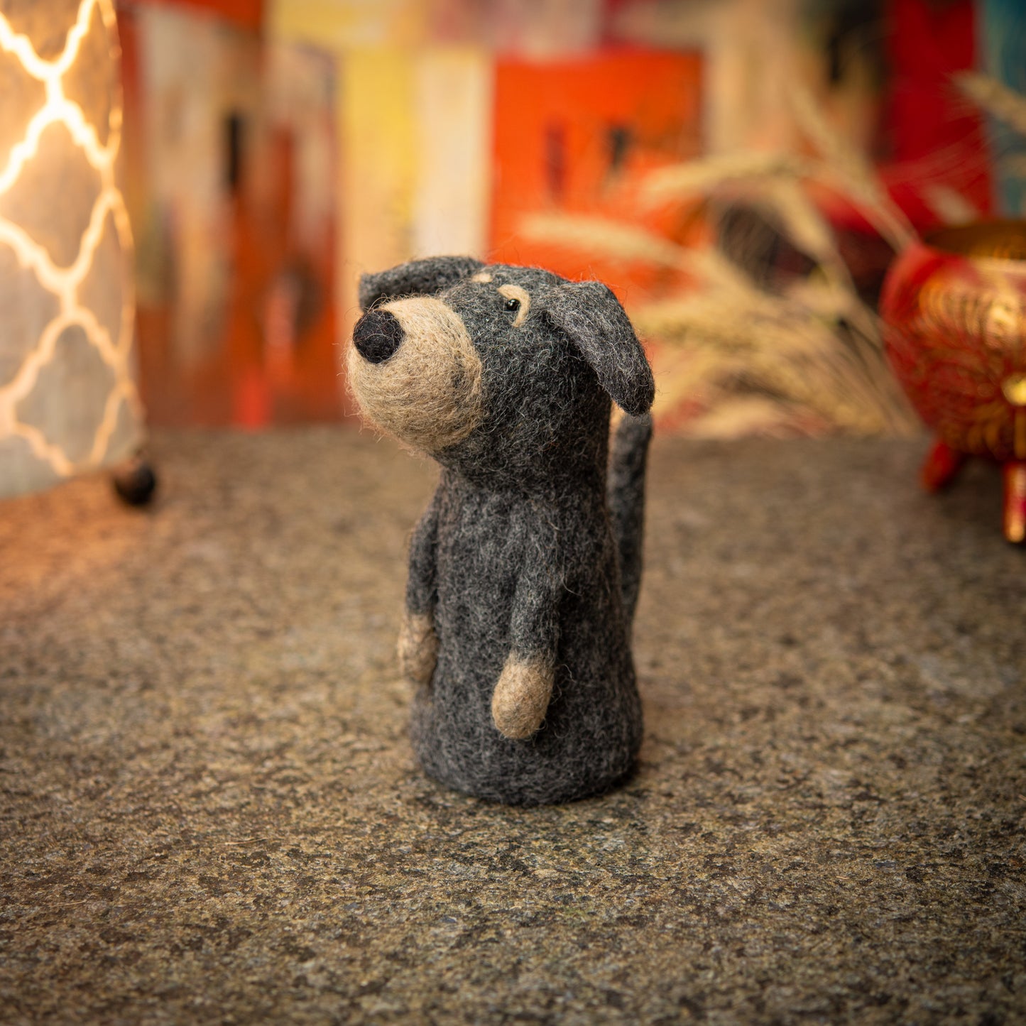 Puppet/ Egg Warmer Dog Handmade Felt