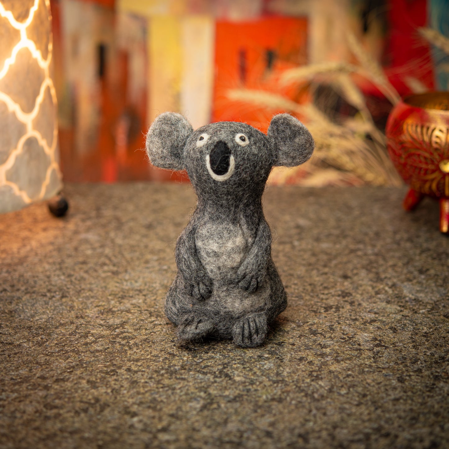 Puppet/ Egg Warmer Koala Handmade Felt