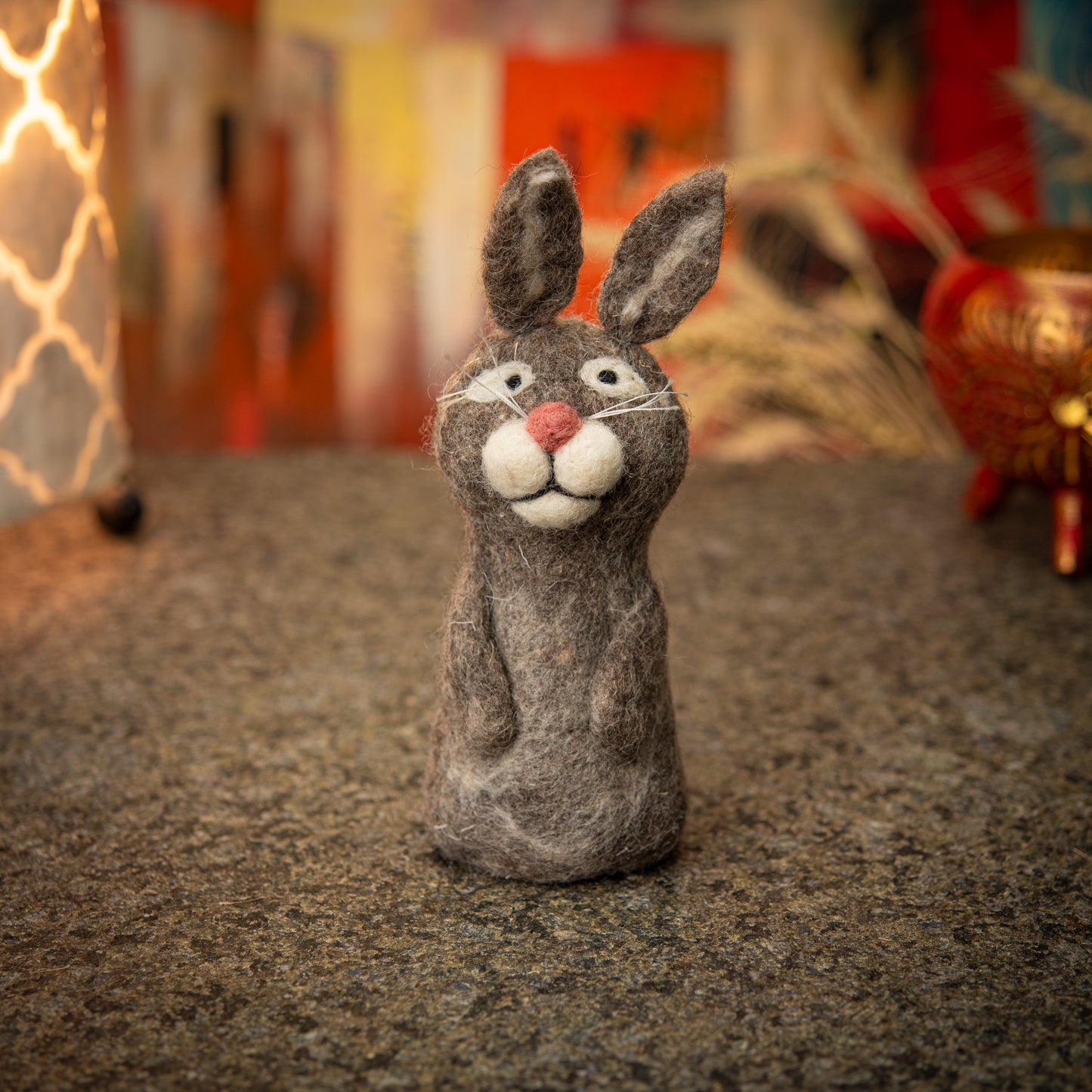 Puppet/ Egg Warmer Rabbit Handmade Felt