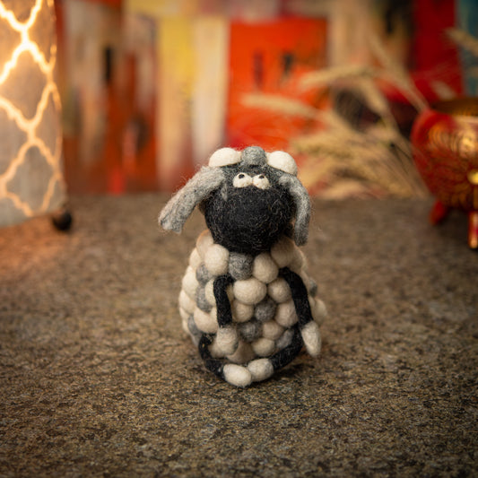 Puppet/ Egg Warmer Sheep Handmade Felt