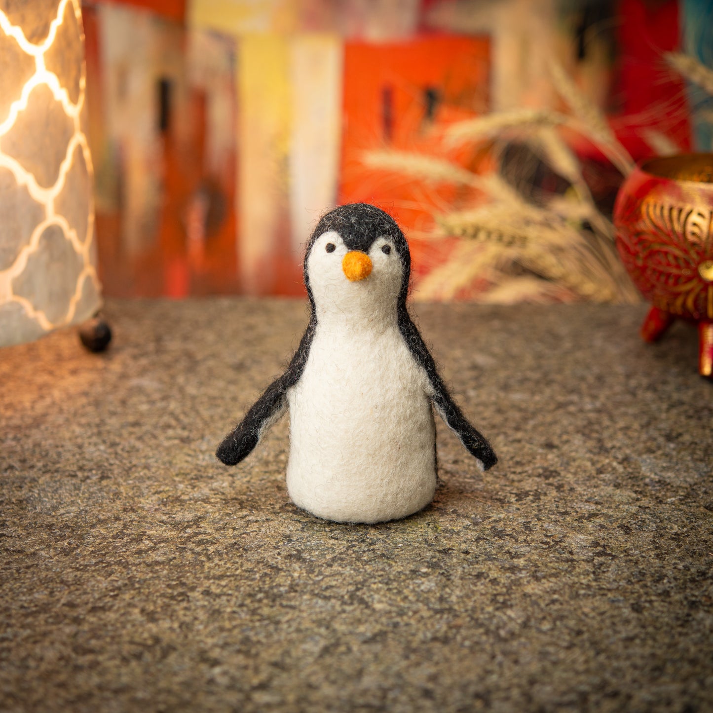 Puppet/ Egg Warmer Penguin Handmade Felt