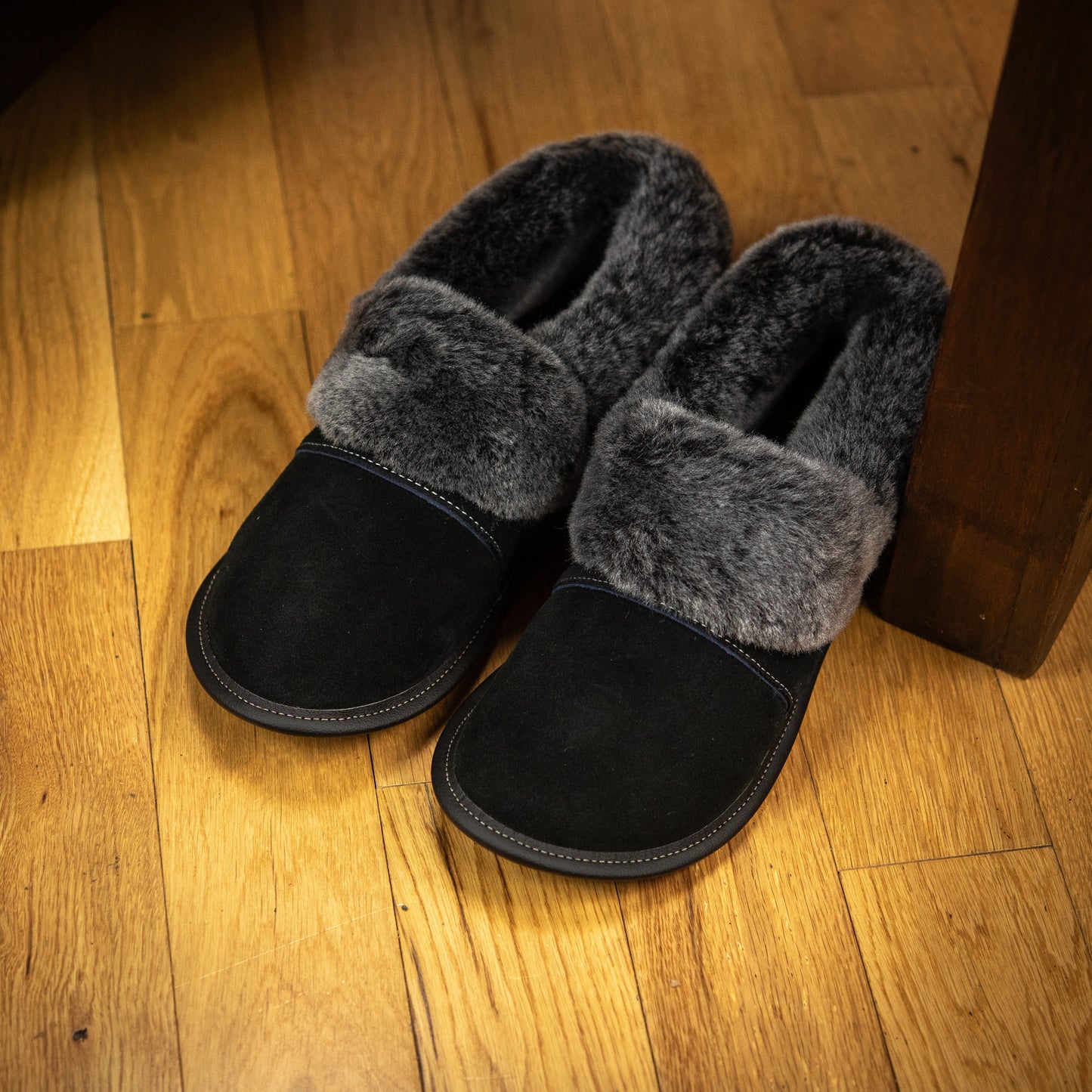 Lazybone Sheepskin Slippers for Men